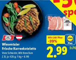 Lidl Wiesentaler Frische Karreekoteletts Angebot