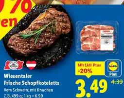 Lidl Wiesentaler Frische Schopfkoteletts Angebot