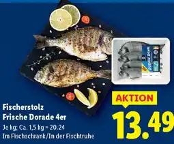 Lidl Fischerstolz Frische Dorade 4er Angebot