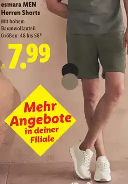 Lidl Esmara men Herren Shorts Angebot
