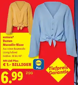 Lidl Esmara damen musselin-bluse Angebot