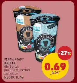 PENNY PENNY. READY KAFFEE Angebot