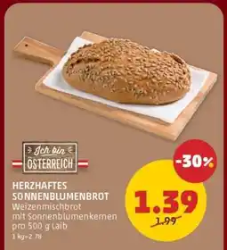 PENNY HERZHAFTES SONNENBLUMENBROT Angebot