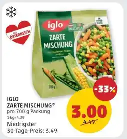 PENNY IGLO ZARTE MISCHUNG Angebot