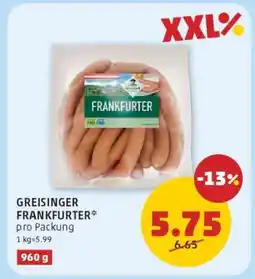 PENNY GREISINGER FRANKFURTER Angebot