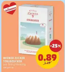 PENNY WIENER ZUCKER STAUBZUCKER Angebot