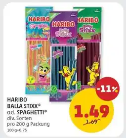 PENNY HARIBO BALLA STIXX* od. SPAGHETTI Angebot