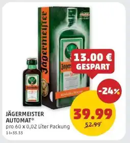 PENNY JÄGERMEISTER AUTOMAT Angebot