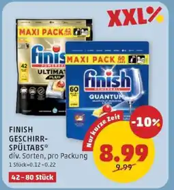 PENNY Finish Geschirrspültabs Angebot