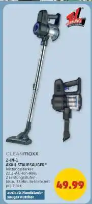 PENNY CLEANmaxx 2-IN-1 AKKU-STAUBSAUGER Angebot