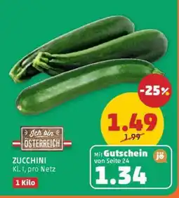 PENNY Zucchini Angebot