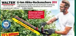 Norma Walter Li-Ion Akku-Heckenschere Angebot