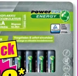 Norma Powertec Energy Profi Akku Mignon Angebot