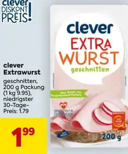Billa clever Extrawurst Angebot