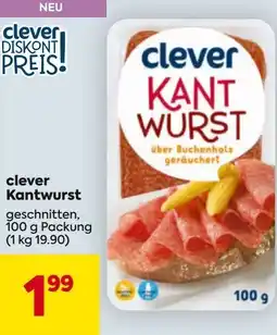 Billa clever Kantwurst Angebot