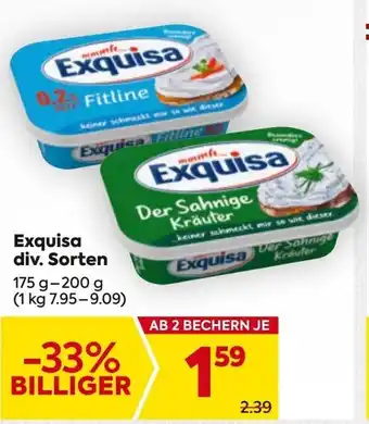 Billa Exquisa Angebot
