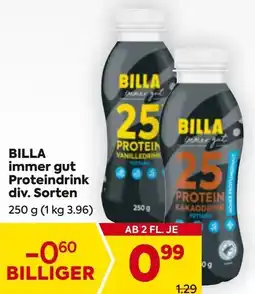 Billa BILLA immer gut Proteindrink Angebot