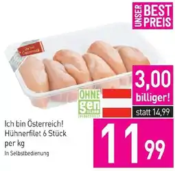 Sutterlüty Ich bin Österreich! Hühnerfilet Angebot