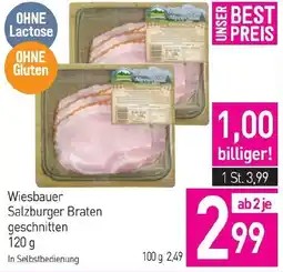 Sutterlüty Wiesbauer Salzburger Braten geschnitten Angebot