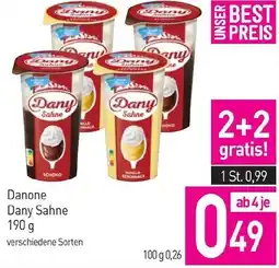 Sutterlüty Danone Dany Sahne Angebot