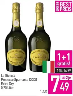 Sutterlüty La Gioiosa Prosecco Spumante DOCG Extra Dry Angebot
