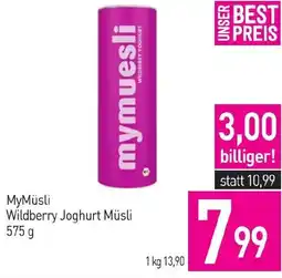 Sutterlüty MyMüsli Wildberry Joghurt Müsli Angebot