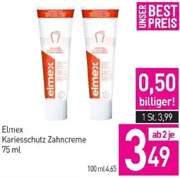 Sutterlüty Elmex Kariesschutz Zahncreme Angebot