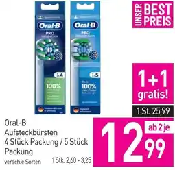 Sutterlüty Oral-B Aufsteckbürsten Angebot