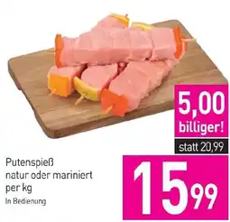 Sutterlüty Putenspieẞ natur oder mariniert Angebot