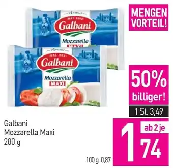 Sutterlüty Galbani Mozzarella Maxi Angebot