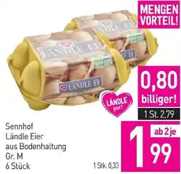 Sutterlüty Sennhof Ländle Eier aus Bodenhaltung Angebot