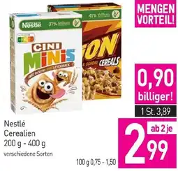 Sutterlüty Nestlé Cerealien Angebot
