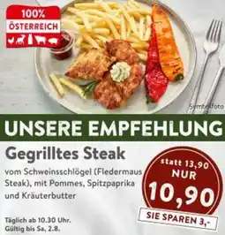 Interspar Gegrilltes Steak Angebot