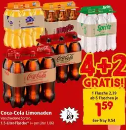 Interspar Coca-Cola Limonaden Angebot
