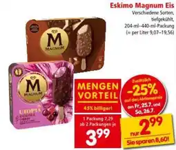 Interspar Eskimo Magnum Eis Angebot