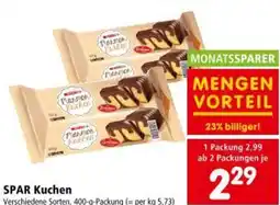 Interspar SPAR Kuchen Angebot