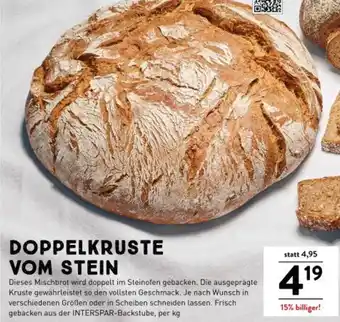 Interspar Doppelkruste vom stein Angebot