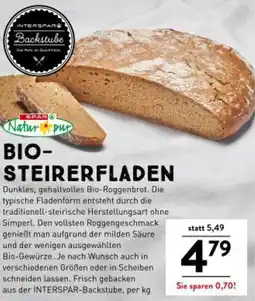 Interspar Bio- steirerfladen Angebot