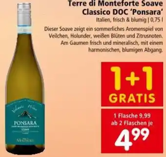 Interspar Terre di Monteforte Soave Classico DOC 'Ponsara Angebot