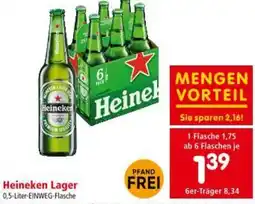 Interspar Heineken Lager Angebot