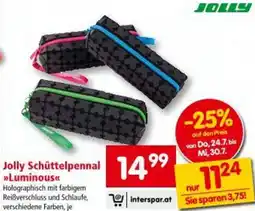 Interspar Jolly Schüttelpennal >> Luminous<< Angebot