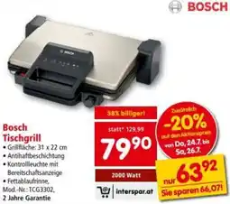 Interspar Bosch Tischgrill Angebot