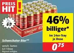 Nah&Frisch Schwechater Bier Angebot
