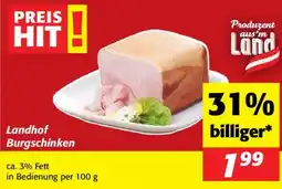 Nah&Frisch Landhof Burgschinken Angebot