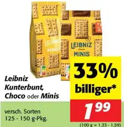 Nah&Frisch Leibniz Kunterbunt, Choco oder Minis Angebot
