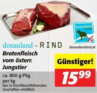 Nah&Frisch Bratenfleisch vom österr. Jungstier Angebot