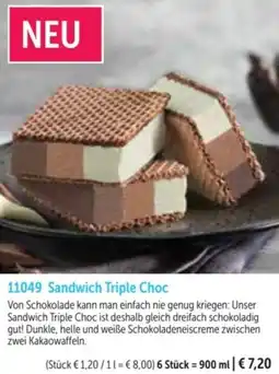 Bofrost Sandwich Triple Choc Angebot
