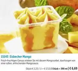 Bofrost Eisbecher Mango Angebot