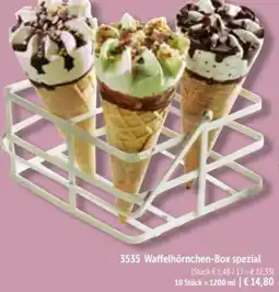 Bofrost Waffelhörnchen-Box spezial Angebot