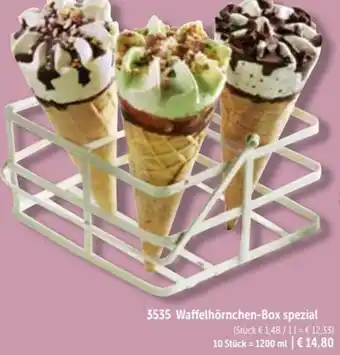 Bofrost Waffelhörnchen-Box spezial Angebot